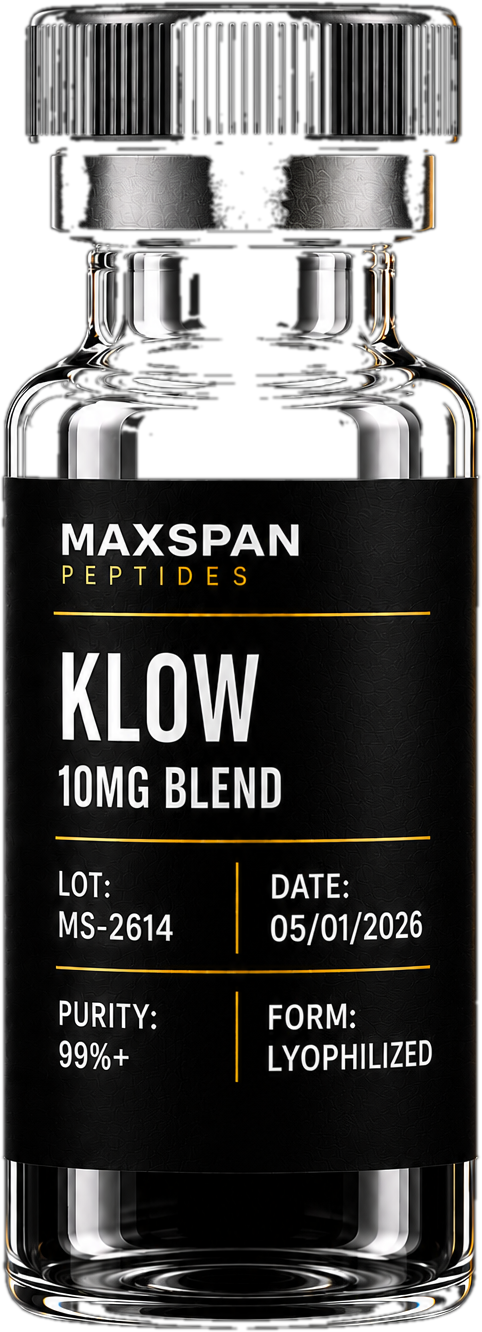 KLOW vial, MAXSPAN Peptides
