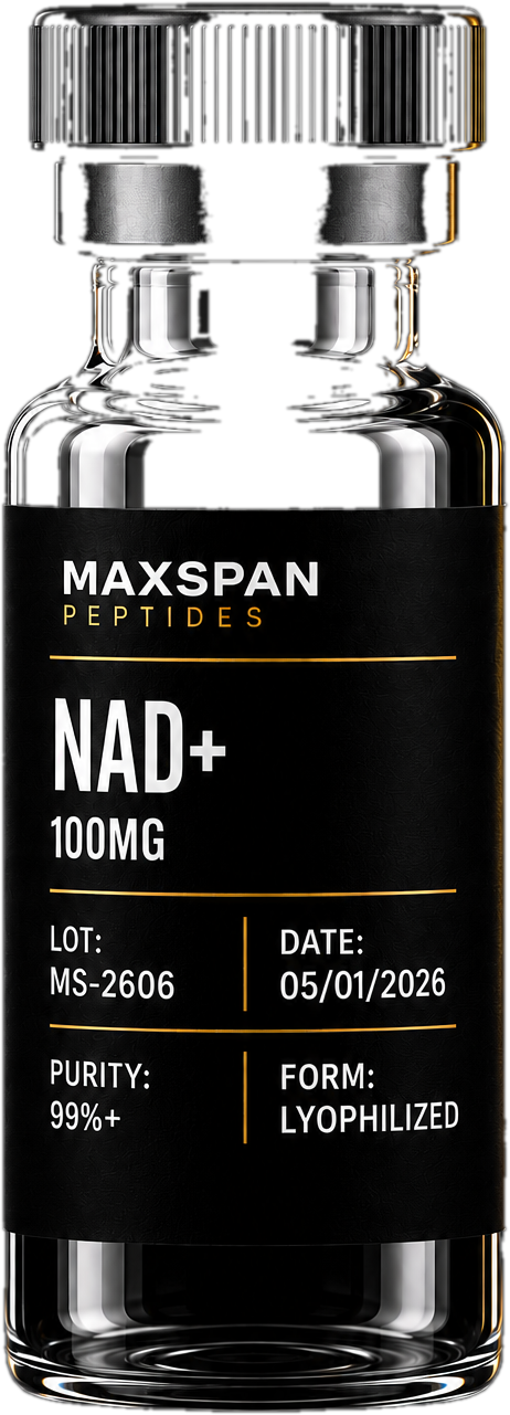 NAD+ 100mg vial, MAXSPAN Peptides