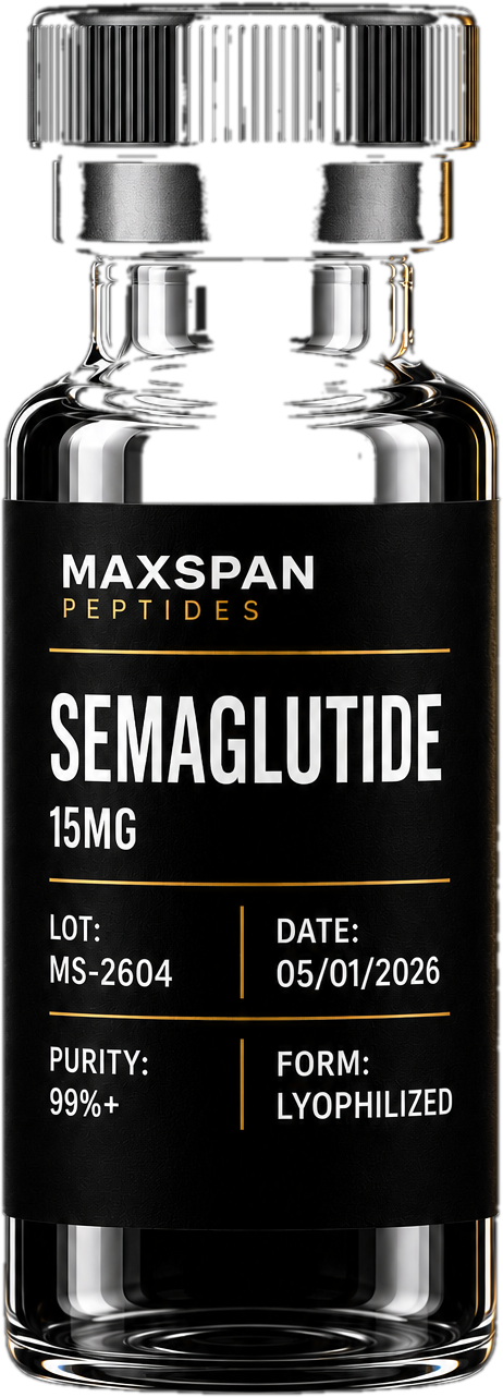 Semaglutide 15mg vial, MAXSPAN Peptides